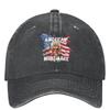 Herren Damen USA Wrestling Cody Rhodes Baseballkappe Vintage Used Washed The American Nightmare Kopfbedeckung Verstellbar