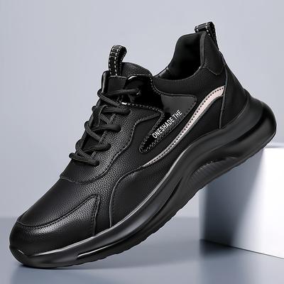 Buty sportowe na grubej podeszwie Buty turystyczne outdoorowe Męskie buty codzienne Zimowy styl bawełniany Męskie buty ze skóry naturalnej Darmowa dostawa