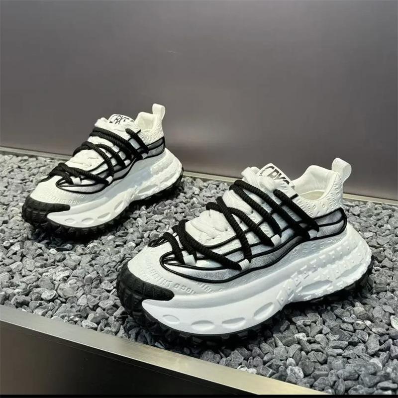 Fashion Men Platform Sneakers Versatile Trend Casual Men Shoes High Quality Mesh Mens Sneaker Comfort Tennis Man Shoes Zapatillas Hombre