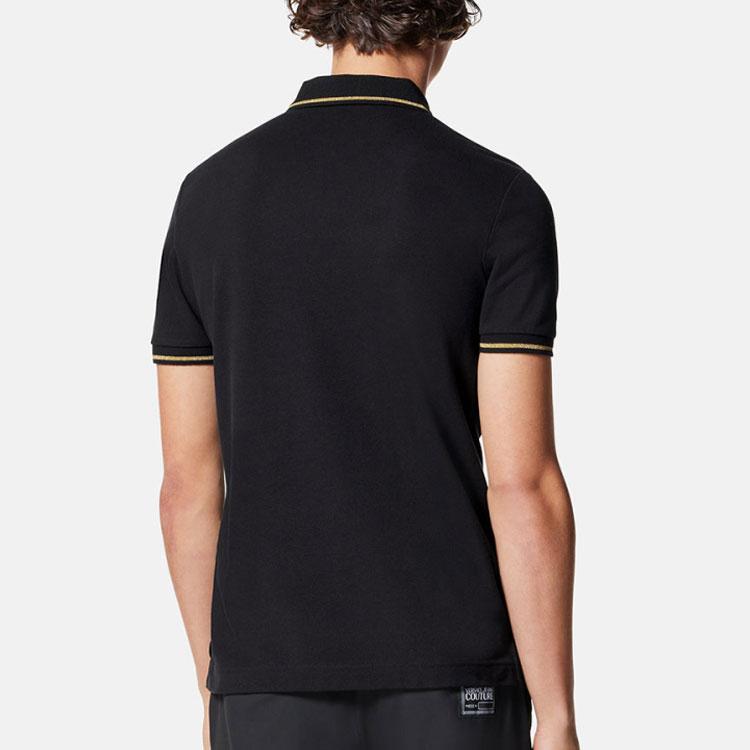 Versace Jeans Couture Logo Plaque Polo Shirt E74GAGT08-ECJ01T-EG89