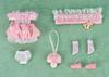Nendoroid Doll Outfit Mushroom Girl and Finished Product Set [Pink] Fabric, Magnet, Plastic, Pre-painted,