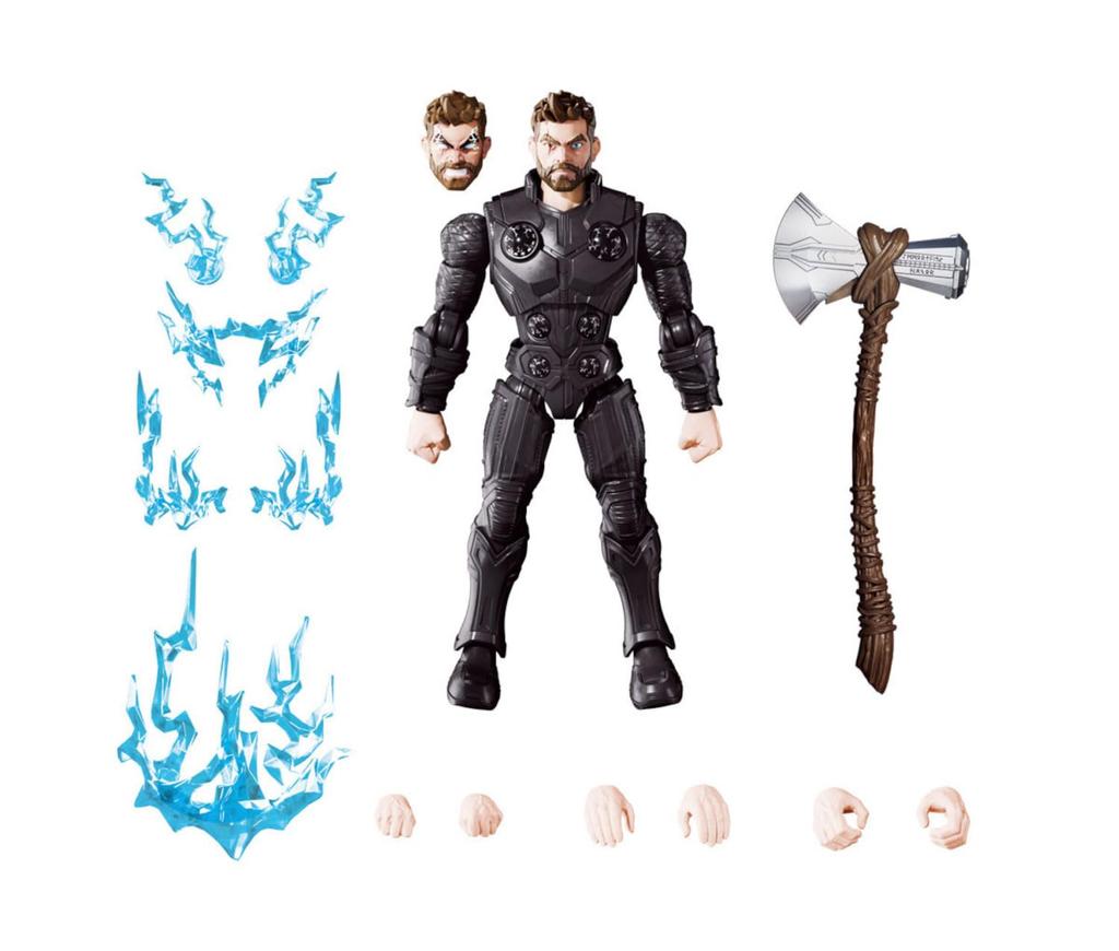 Doyusha Marvel Infinity Saga Champion Class Series Thor Plastic Model Kit, Approximately 135mm Tall