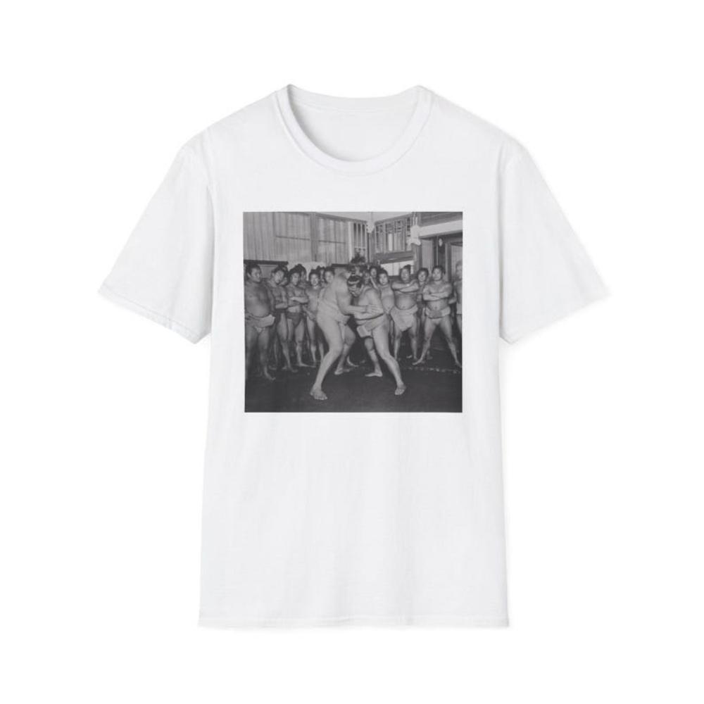 Japan Tokyo Vintage Sumo Graphic T Shirts Women Unisex Sumo Fan Gift T Shirt Harajuku Casual Oneck Funny Adult Cotton Tee Shirt S
