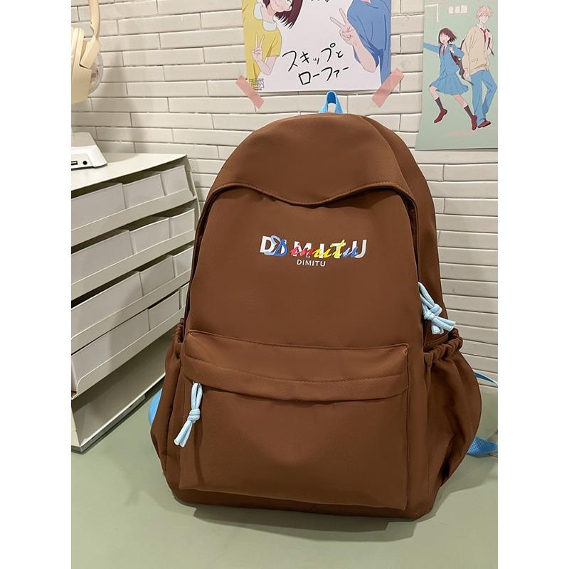 

Универсальный студенческий рюкзак для средней школы, новый простой дорожный рюкзак для отдыха