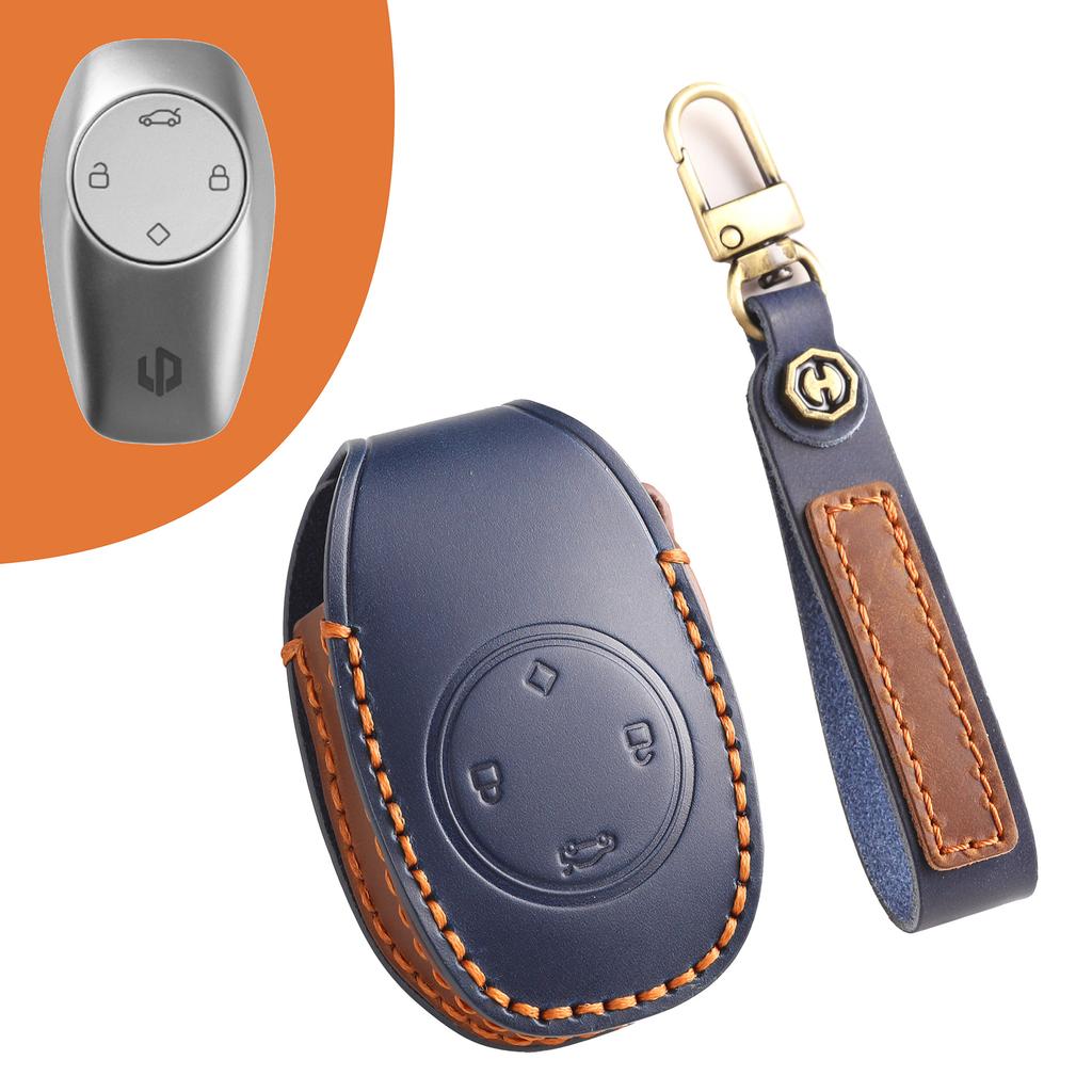 Suitable for Zero Run T03 Car Key Case C11/C01 Key Case S01 Leather High-end Key Case