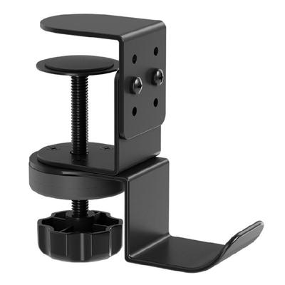 Functional Under Table Mounting Bracket Headphone Stand For Storing Music Device Cap Key Durability ABS Construction