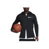 Nike Solid Color Logo Print Hooded Long Sleeve Jacket Men Jackets Black 856439-010