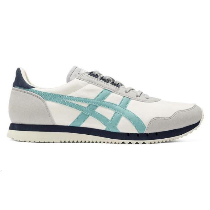 ONITSUKA TIGER Dualio Marathon Running Shoes 'Cream White Grey Aqua' Sneakers 1183B545-203