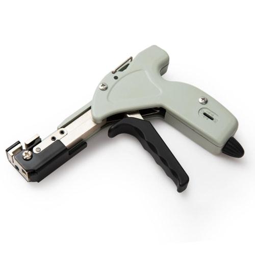 SCITOOLS Stainless Steel Cable Tie Tightening Tool, Cable Cutter, Automatic Cutting Tool, Binding Machine, Stainless Steel Band Tightening Tool, Fits