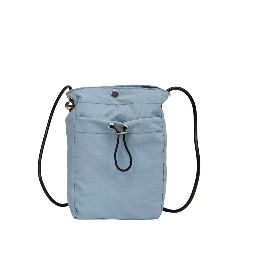 Purse Nylon Shoulder Bag Crossbody Bag Mobile Phone Bag Drawstring Canvas Bag  Office Worker