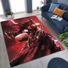 Tappeto Classici God of War Kratos Gioco 3A Tappeto per Giocatori per Camera da Letto Soggiorno Divano Casa Zerbino Decorazione, Tappetino Antiscivolo Grande per Giochi per Bambini