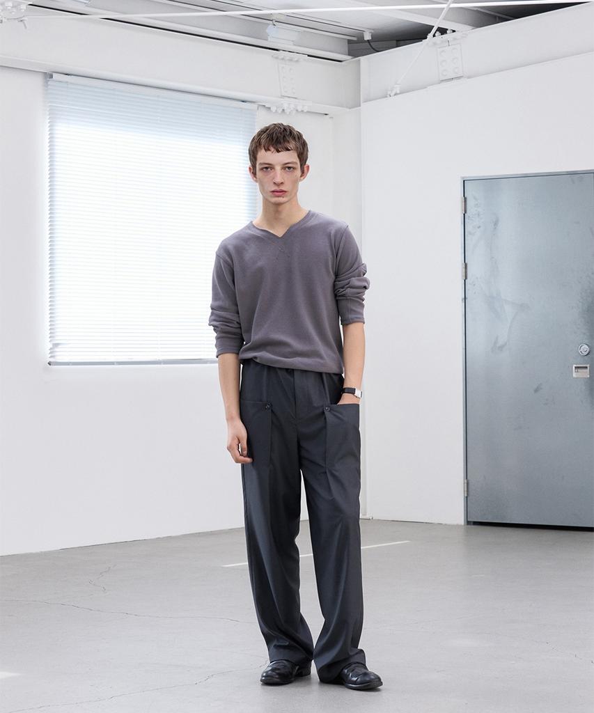 FORMLICH Raw Cut Ls / Charcoal
