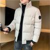Mens Winter Puffer Jacket Fleece Lined Thick Warm Casual Coat Students