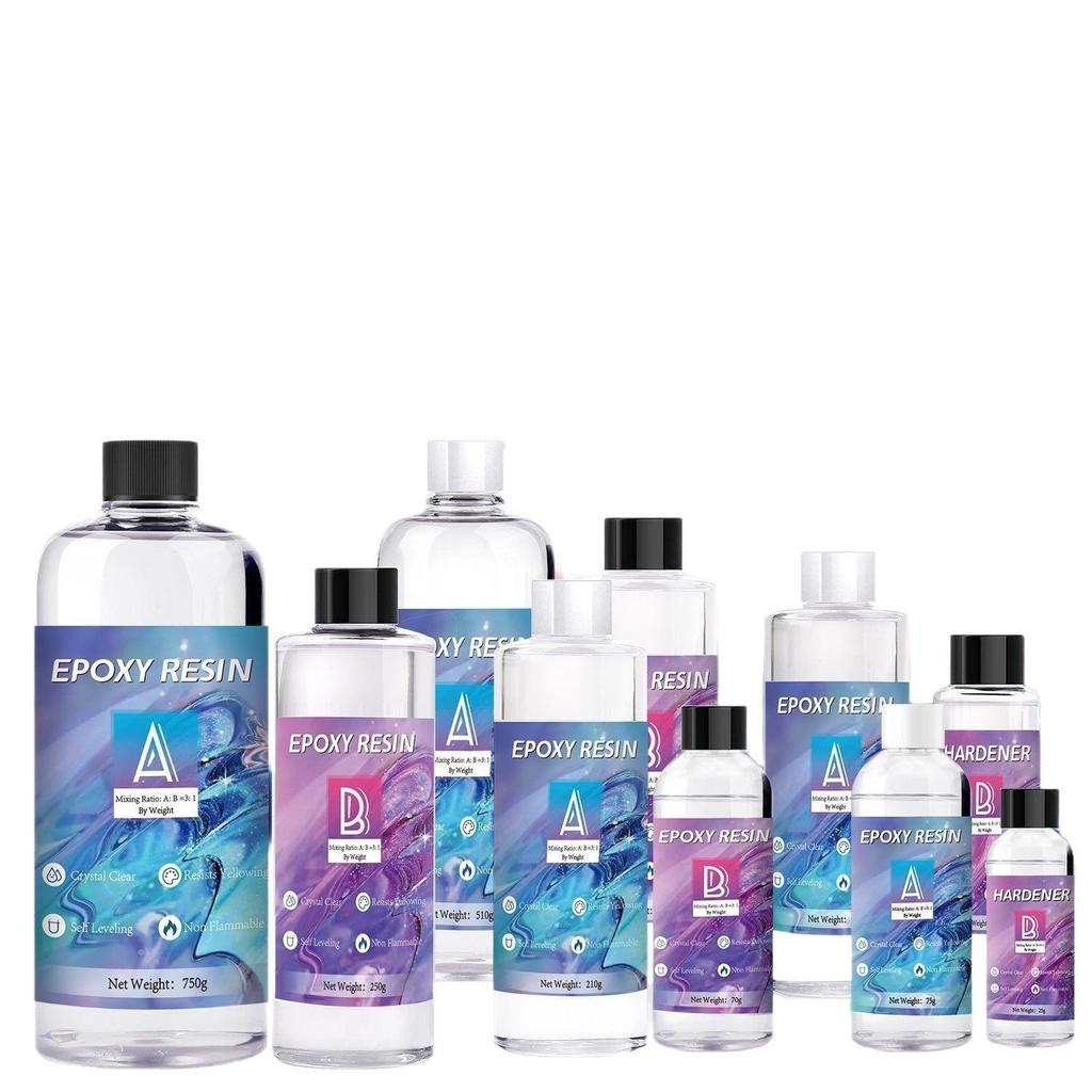 High-Transparency Quicksand Oil DIY Jewelry Epoxy Resin - Quick-Drying AB Glue