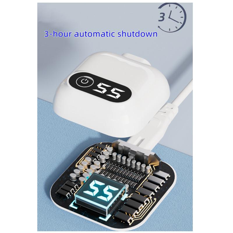 Electric Heat Mouse Pad Table Mat Display Temperature Heating Mouse Pad Keep Warm Hand For Office Computer Desk Keyboard Winter