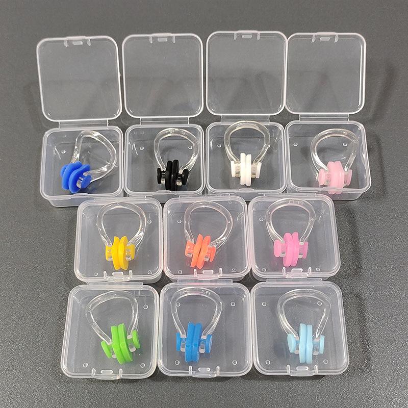 Boxed Nose Clip Swimming Nose Plug Waterproof Soft Silicone Swimming Equipment Sports Water