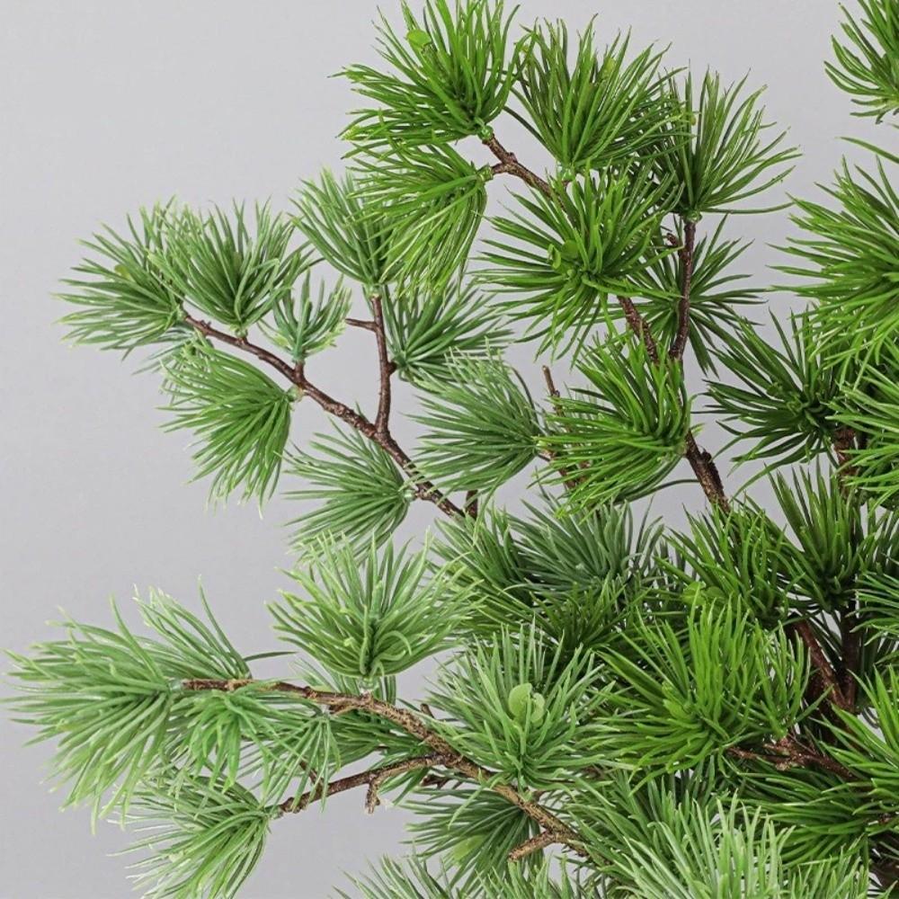 Plastic Artificial Pine Branch Luxury Fake Plants Pine Trees Plants  Home Decoration