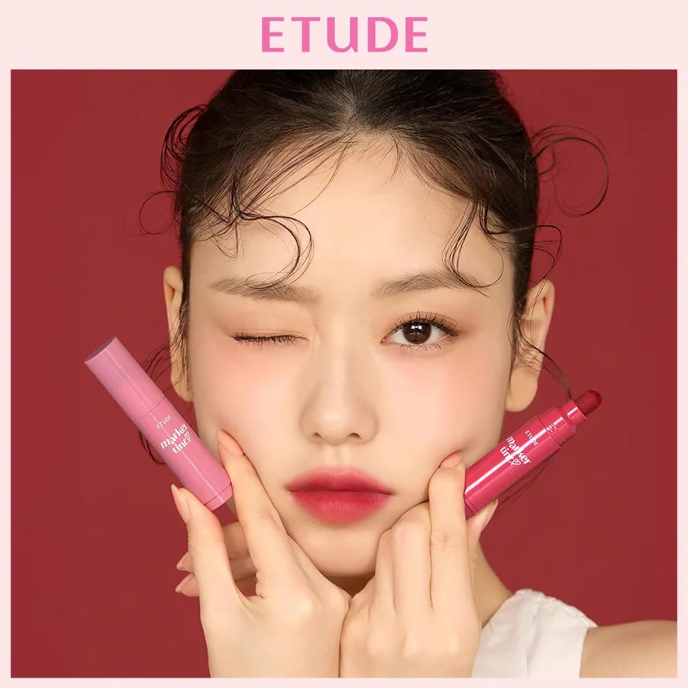 ETUDE Dear Darling Marker Tint (6 Colors) 01 Raspberry Pop