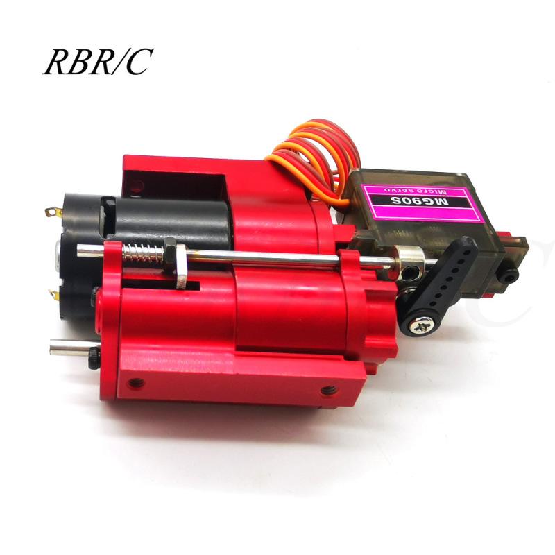 

ZLJ жарко! RBR/C R481 Metal 2 Modes Adjustable Gear Climbing Off-road Remote Control Vehicle Upgrade Model Silver