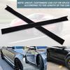 6PCS 2M Universal Side Skirts Extension Rocker Panels Lip Splitters For Chevy Chevrolet Camaro SS 2000-2022 Car Accessories