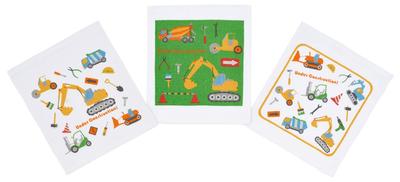 Handtuch Handtuch 3er Set Arbeitsauto OAC1T-A