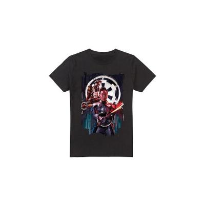 Herren Inquisitors Obi Wan Kenobi Reva bemaltes T-Shirt