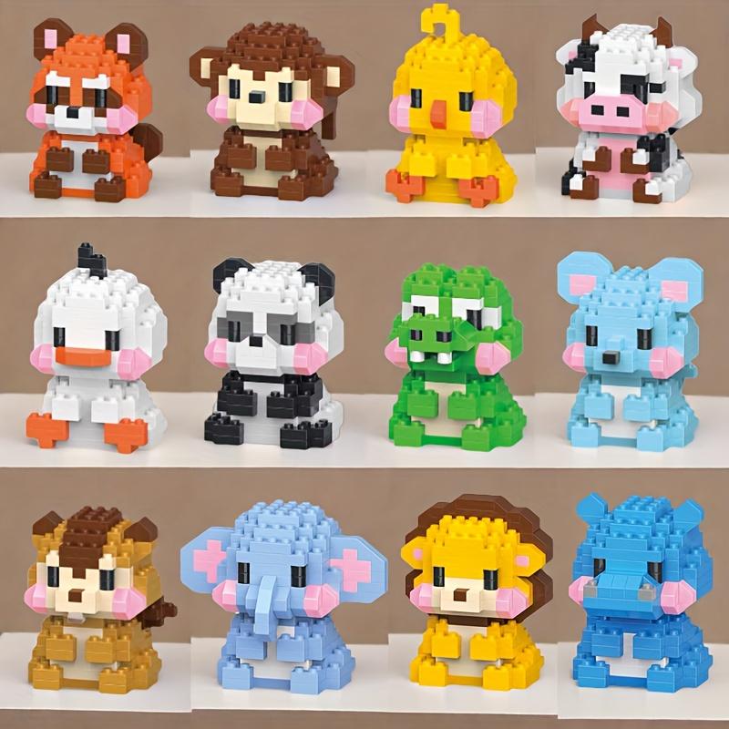 

Набор из 12 шт. Конструктор «Животные» Мелкие детали 12pcs