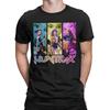 T-Shirt Kpop Demon Hunters 100% Baumwoll-T-Shirts Jinu Manga Huntrix Fan-Poster T-Shirt für Herren Strand Y2K Kurzarm Top T-Shirts