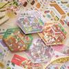 2pcs fun 3d landscape sticker Planner Creativity Decorative Hand Account Hand Account  Scrapbooking material