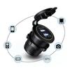 1Pcs 5V 2.1A/1A Car Charger Waterproof Port Socket Cigarette Lighter 12V/24V Dual Usb Outlet Replacement For Rv Camper Accessory