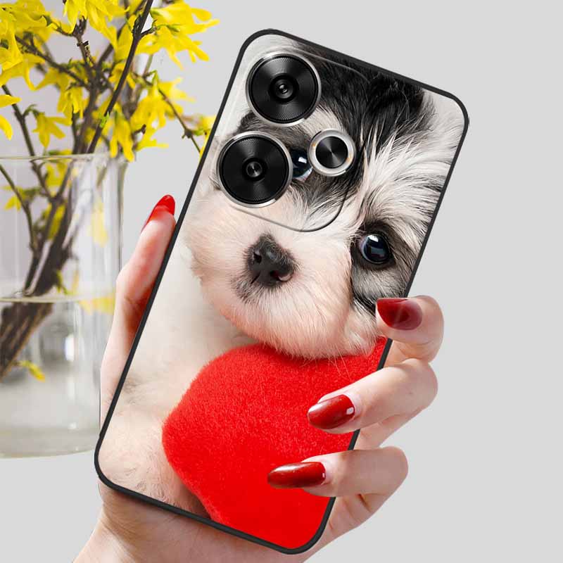 

For Xiaomi Redmi 13 Case Silicon TPU Black Bumper Cover Phone Cases for Redmi 13 4G 5G Redmi13 Protection Coques Soft Shell Redmi 13 4G 5G