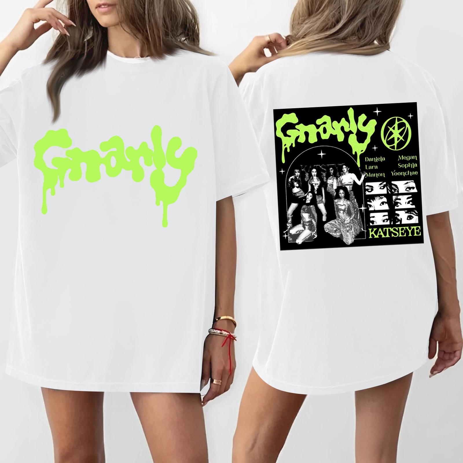 

Жіноча повсякденна модна футболка з круглим вирізом, принтом та коротким рукавом XL білий