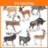 Realistic Plastic Forest Animal Model Set Featuring Impala Antelope And Majestic Deer Figurines For Collectors And Decor
