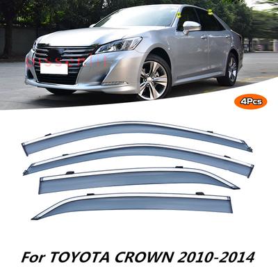 Für TOYOTA CROWN S210 2015-2024 Fensterkeile Zubehör Windabweiser Visier Regenschutz Türvisier Lüftungsschlitze Ventvisor