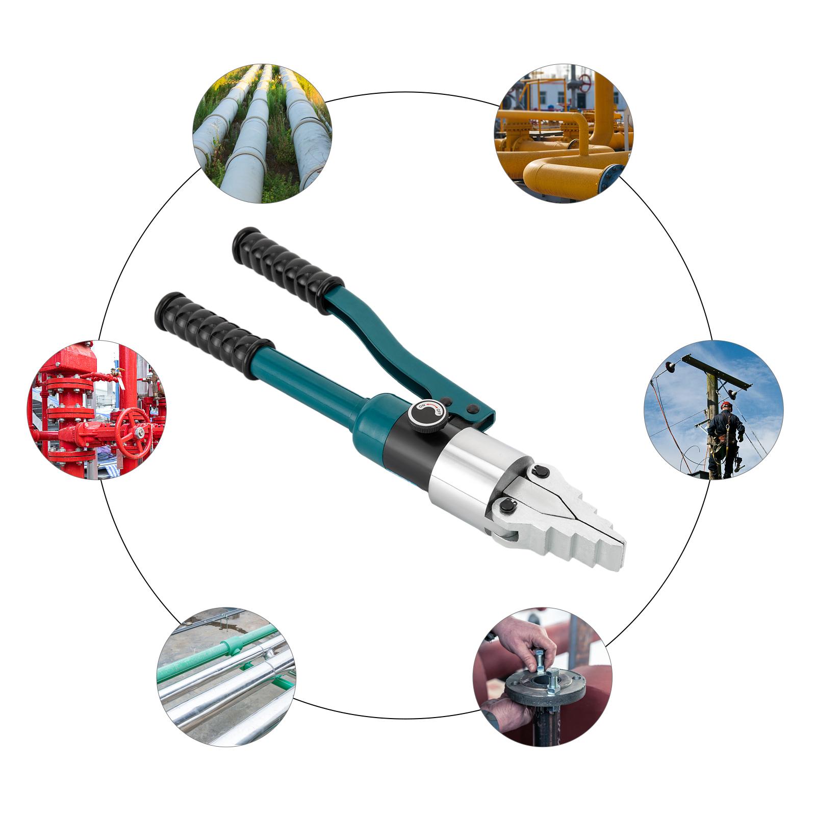 

8T 30ММ Портативный ручной интегрированный гидравлический расширитель Разделительный набор инструментов Используется при ремонте электроэнергетики, строительных работах United States