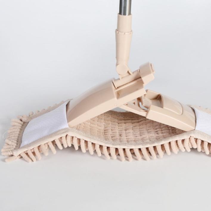 Opakovaně použitelné utěrky na mopy – ploché náhradní hlavy pro mokré nebo suché čištění podlah