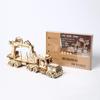 3D Wooden Crane Truck Puzzle – DIY Model & Children's Toy