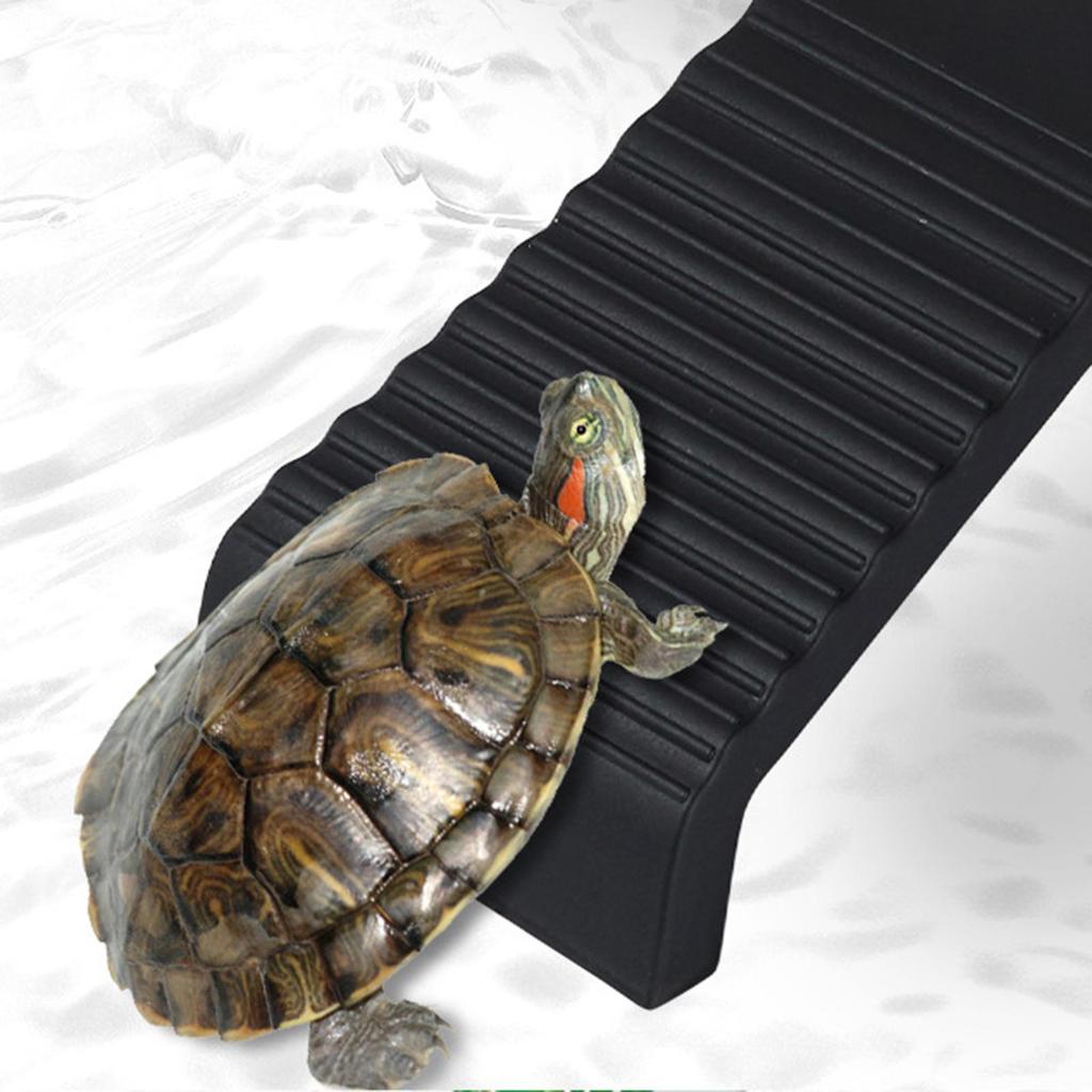 Aquarium Float Decoration with Climbing Ladder Resting Habitat Support Turtle Accessories for Turtle House