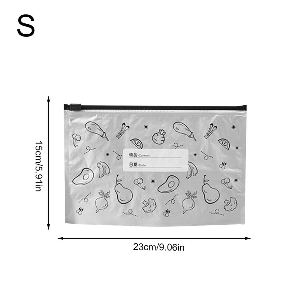 Reusable Aluminum Foil Storage Bags 10pcs Leakproof Freezer Bags Keep Meat Vegetables Fresh For Meal Prep Home Cooks sml 1880₽