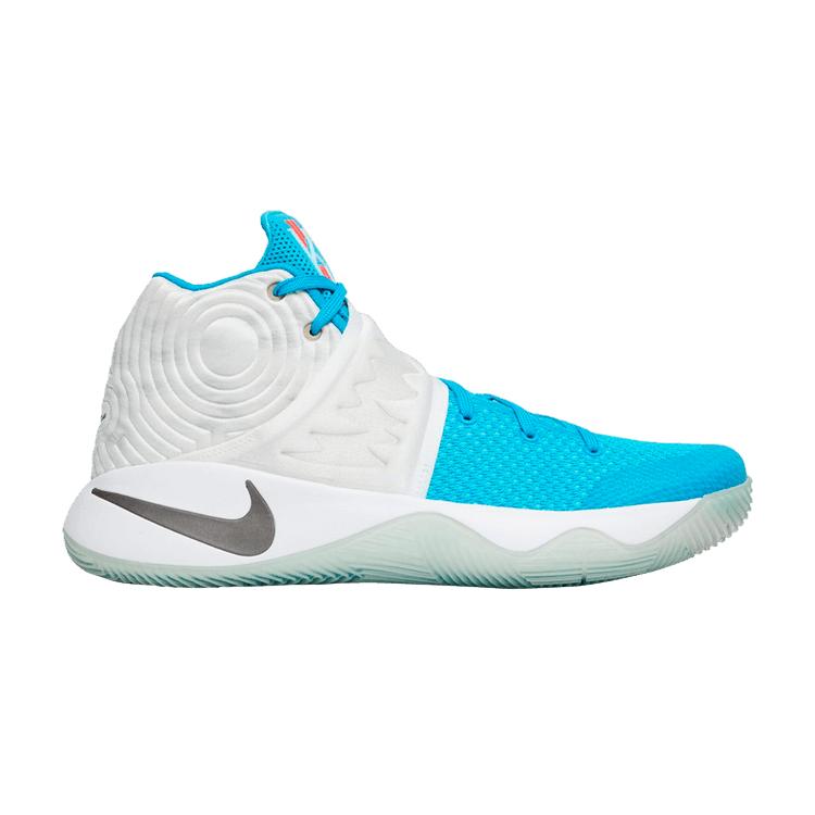 

Мужские кроссовки Nike Kyrie 2 EP Christmas White Obsidian Blue-Lagoon 823109-144