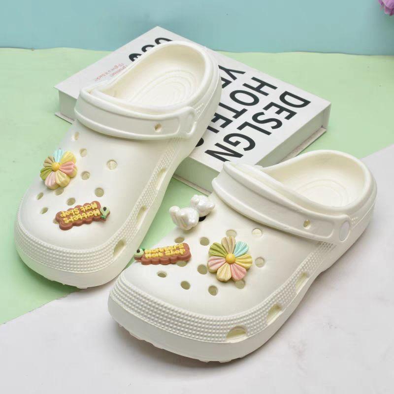 

Ailaijia Lightweight Girls Comfortable Bow Hole Shoes New arrival White 3637