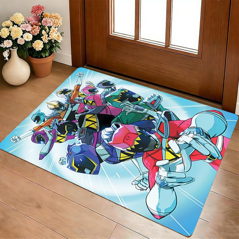 Power Rangers Living Room Nonslip Area Rug Soft Carpet For Bedroom Game Playroom Sofa Office Home Decor Doormat Christmas Gift C926396