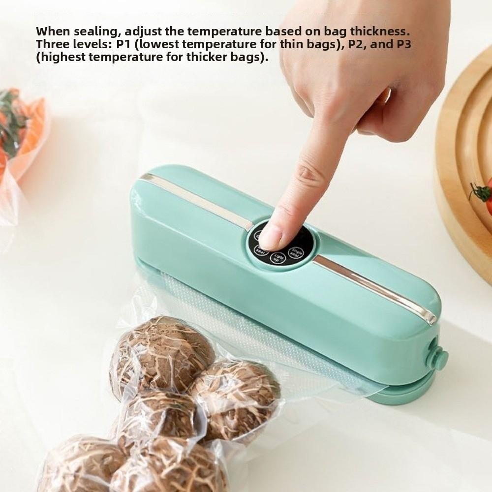 USB Rechargeable Vacuum Sealer Automatic Food Sealing  Machine  Kitchen Gadgets