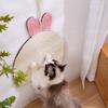 Verticale Kattenkrabmat Sisal Kattenkrabber met Ophanglus Schattige Dierenvorm Kattenkrabmat Beschermt Meubels voor Binnenkatten
