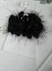 High-Grade Large Tassel Feather & Cloud Bubble Hair & Shark Claw Clips