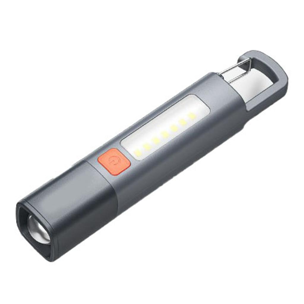 LED Flashlight Portable LED Work Light Long Range Compact Flashlight for Home and Outdoor Activities Built in Battery