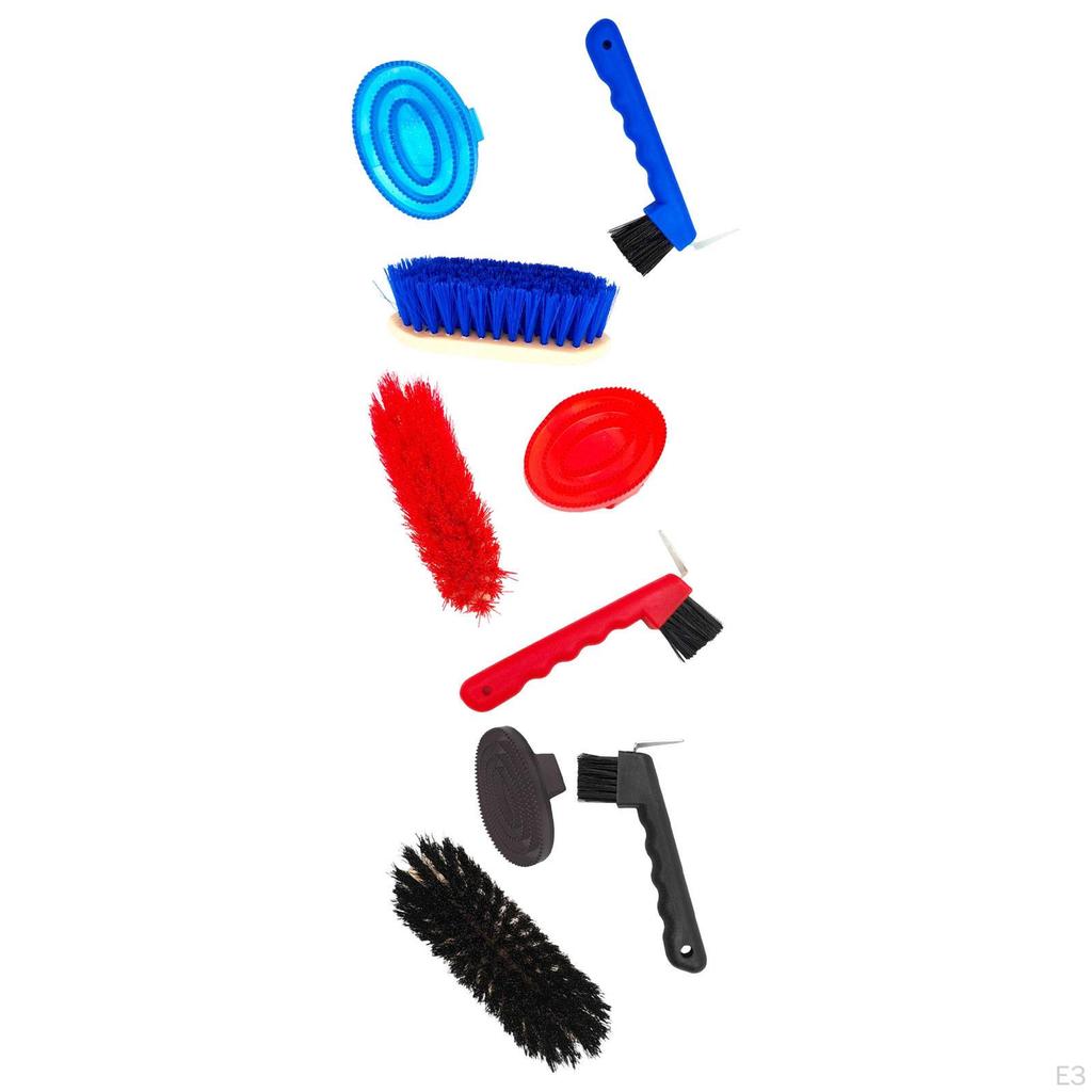 Grooming Kit Including Hoof Trimmer, Brush, Curry Comb, And Horse Brush Set, Ideal for Owners