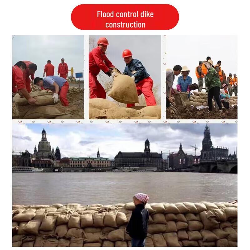 Flood Control Burlap Sandbag
