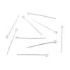 10000Pcs/Bags Size 0.5mm 0.6mm 0.7mm Stainless Steel Silver Eye Pins Needles for DIY Jewelry Making Necklace Bracelet Findings