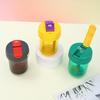 Water bottle fashionable mini double drink ton cup high value student plastic cup outdoor portable car straw cup